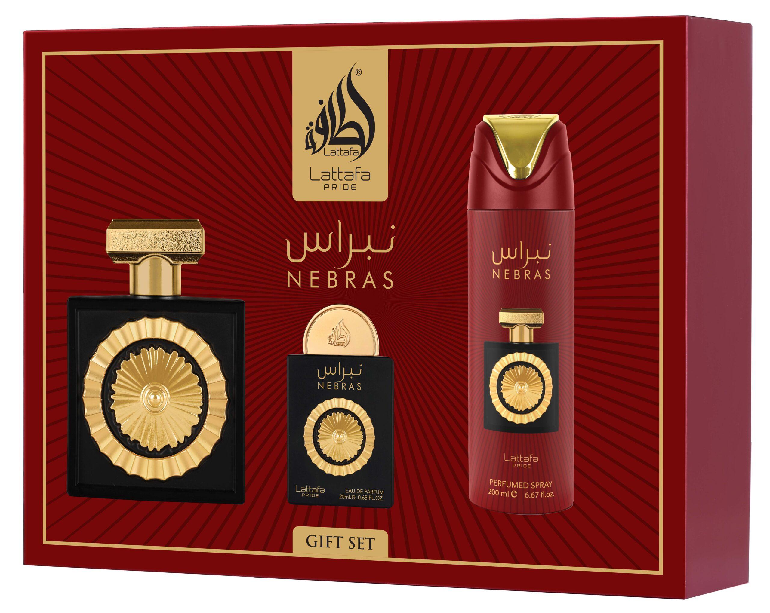 Lattafa Pride Nebras 3-Piece Gift Set