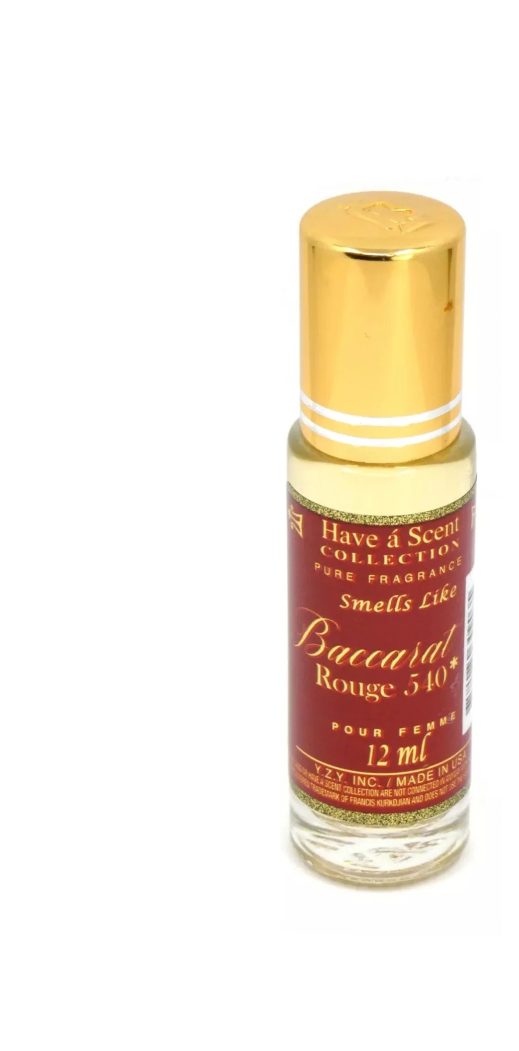Heaven Scent Baccarat Rouge 540 Impression Roll-On Oil 12 ml